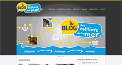 Desktop Screenshot of blogmetiersdelamer.org